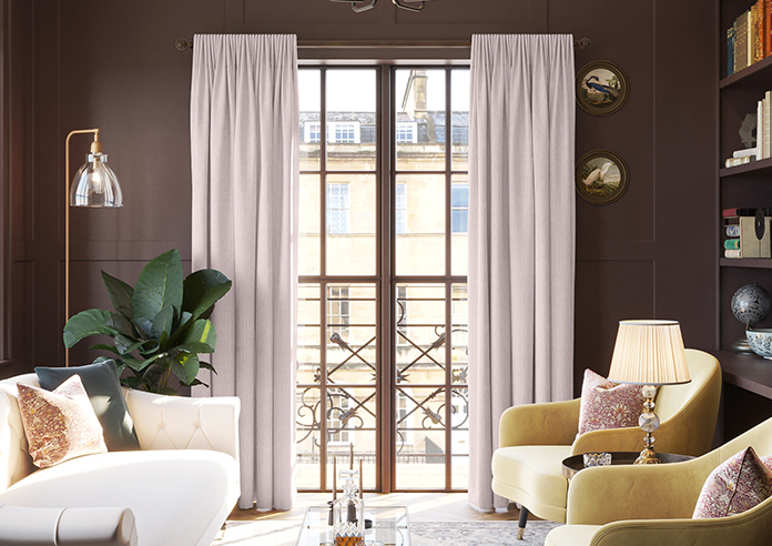 Quay Stripes, Parisian Purple - Made to Measure Curtains - Image 3